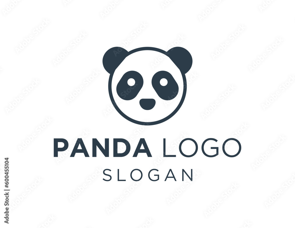 Logo design about Panda on a white background. created using the CorelDraw application. Logo design about Panda on a white background. created using the CorelDraw application.