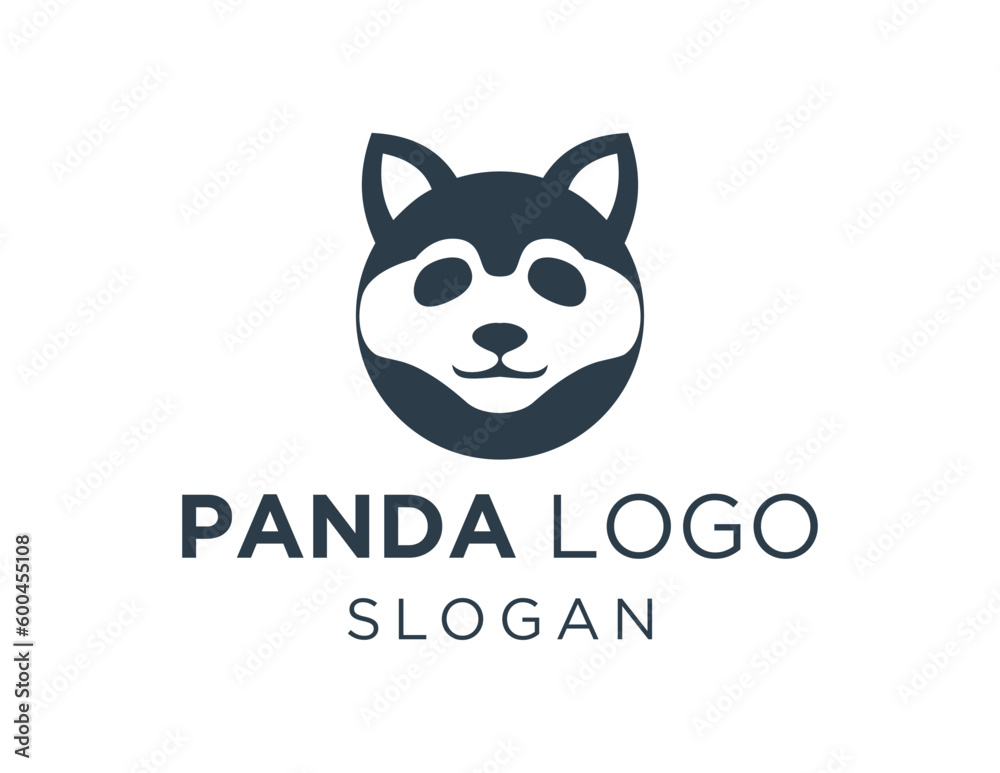 Logo design about Panda on a white background. created using the CorelDraw application. Logo design about Panda on a white background. created using the CorelDraw application.