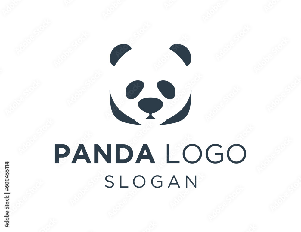 Logo design about Panda on a white background. created using the CorelDraw application. Logo design about Panda on a white background. created using the CorelDraw application.