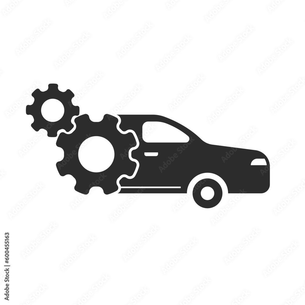 car service and repair icon vector element design template