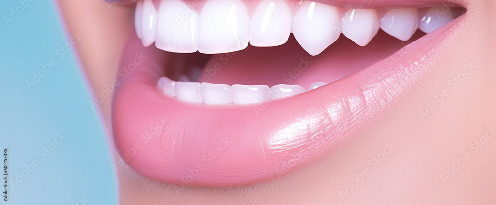 Obraz premium close up of mouth