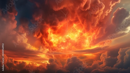 fire cloud design illustration design landscape