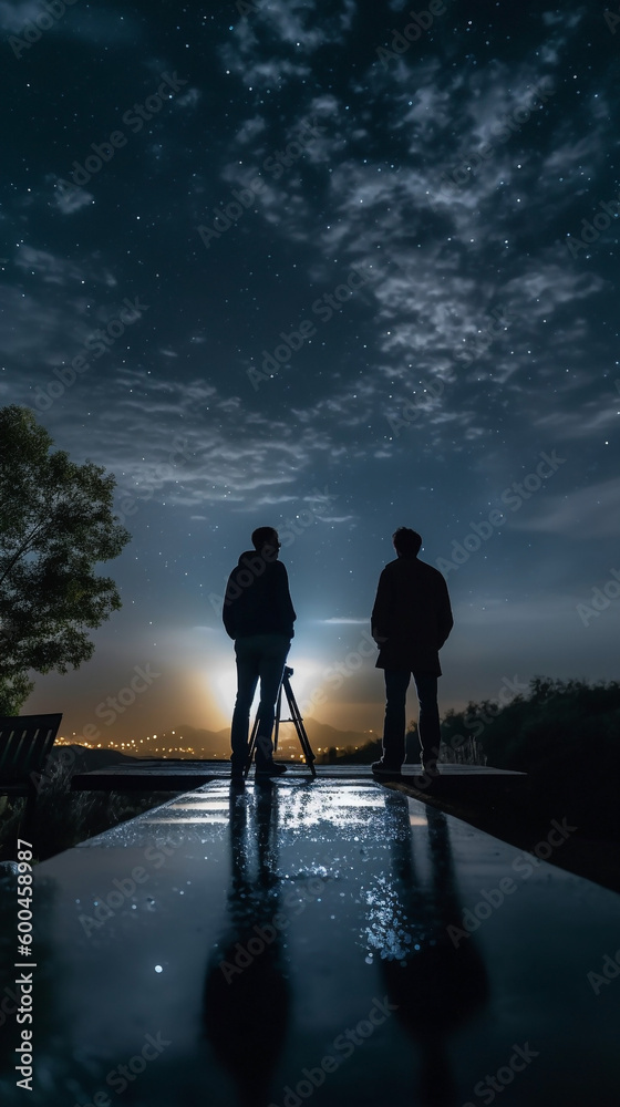 Behind the Scenes, outdoor movie production set, cameras, equipment ...