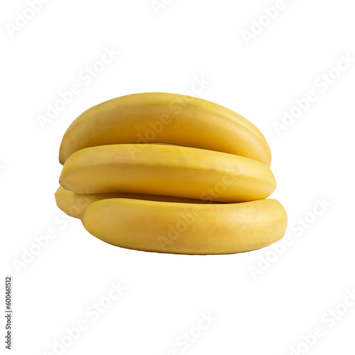 Banana isolated on white background for your design