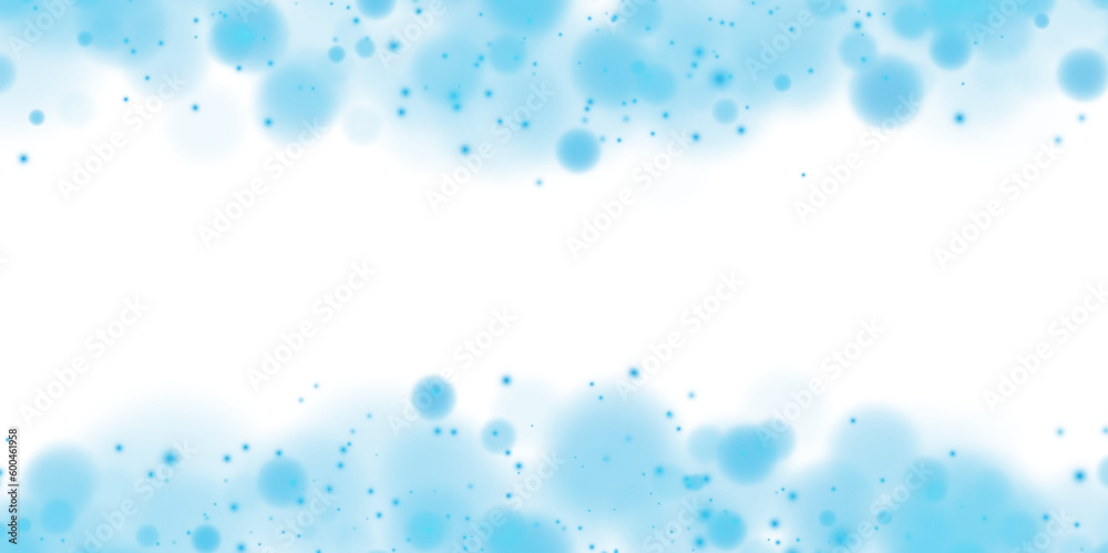 Blue shining bokeh lights with glowing particles on transparent background. PNG. Blue shining bokeh lights with glowing particles on transparent background. PNG.