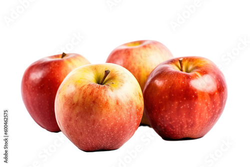a fresh Apple or Apples on a pristine white background