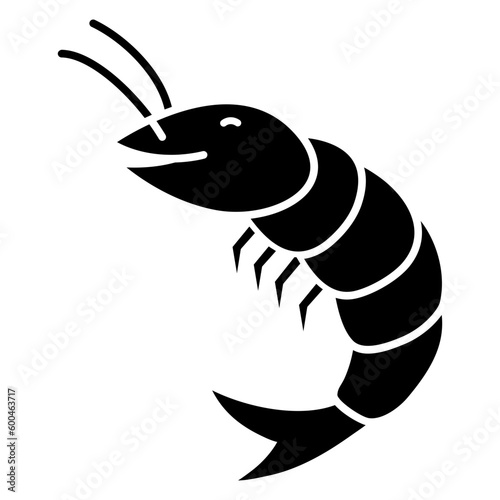 shrimp seafood icon