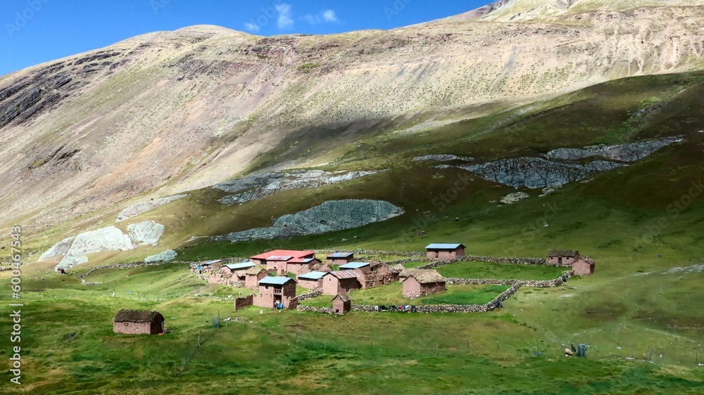 Peruvian local community - Andes