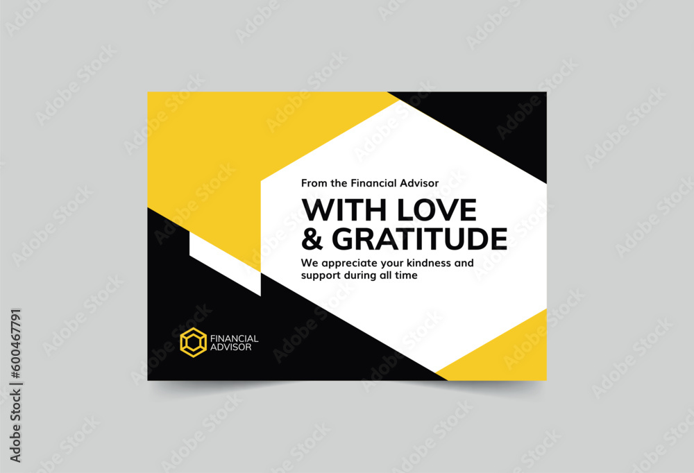 Financial Advisor greeting card template. A clean, modern, and high-quality design business card vector design. Editable and customize template business card Financial Advisor greeting card template. A clean, modern, and high-quality design business card vector design. Editable and customize template business card