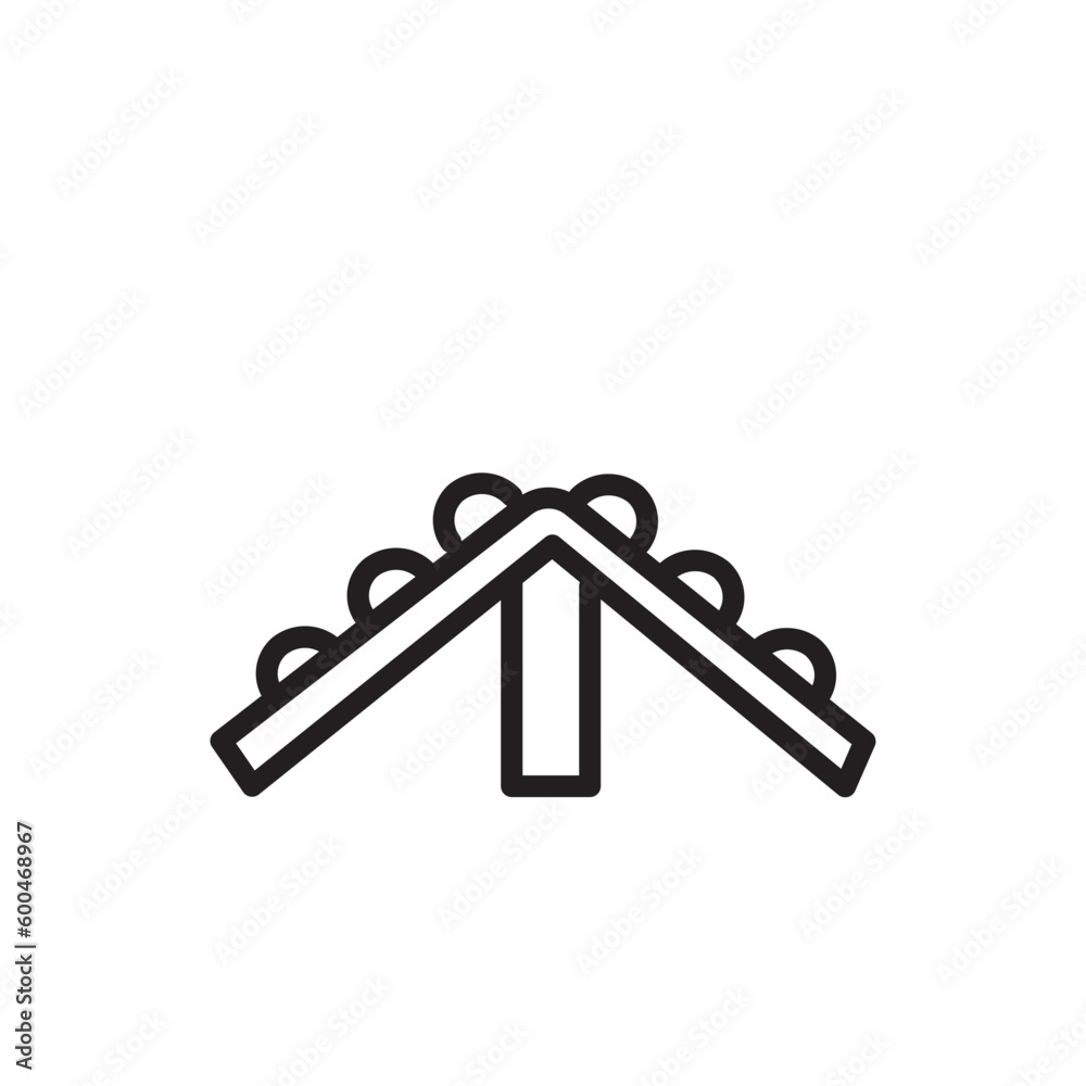 Dog Muzzle Stairs Outline Icon Dog Muzzle Stairs Outline Icon