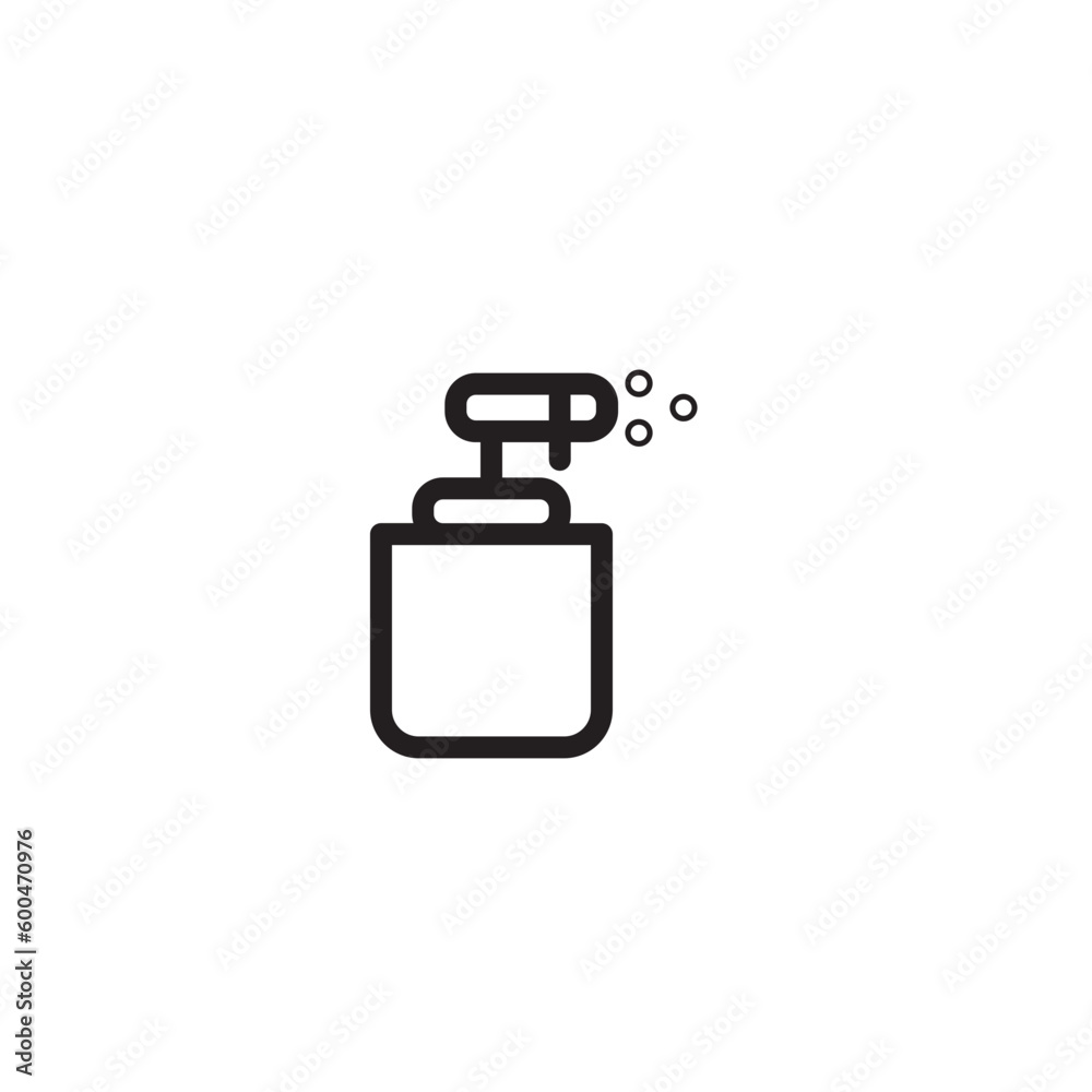 Laundry Spray Wash Outline Icon Laundry Spray Wash Outline Icon
