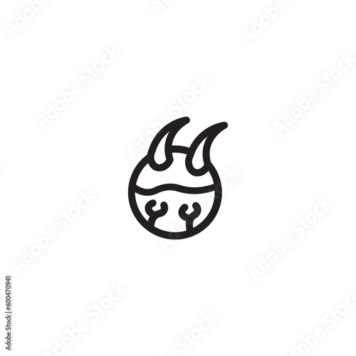 Hair Layers Skin Outline Icon