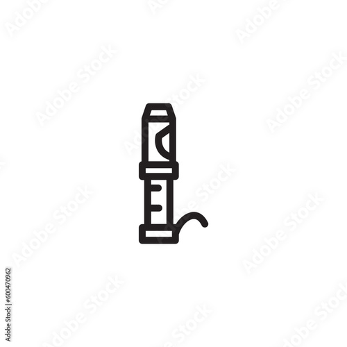 Hair Roll Roller Outline Icon