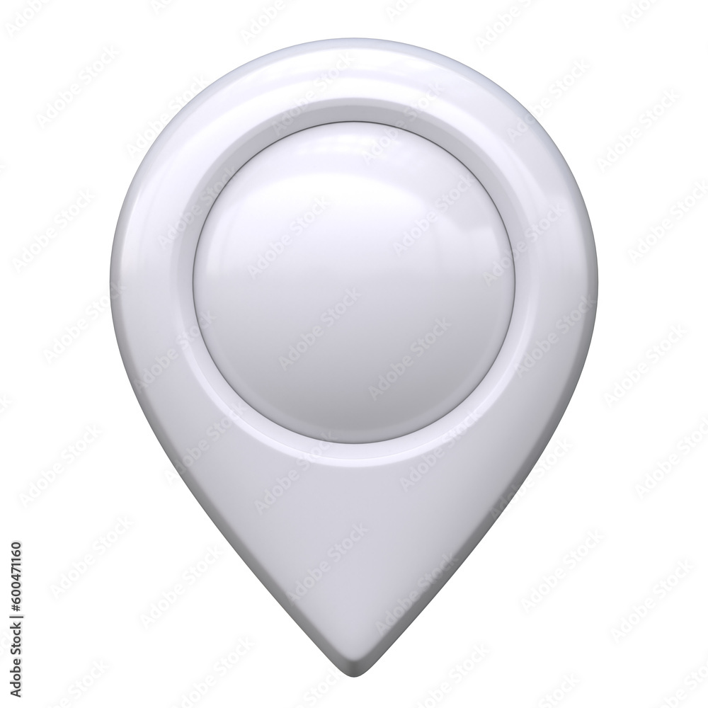 Map pointer, mark, pin, marker 3d rendering Map pointer, mark, pin, marker 3d rendering
