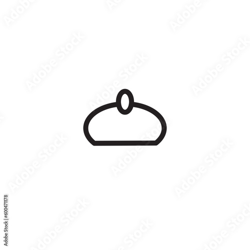 Hair Hat Head Outline Icon