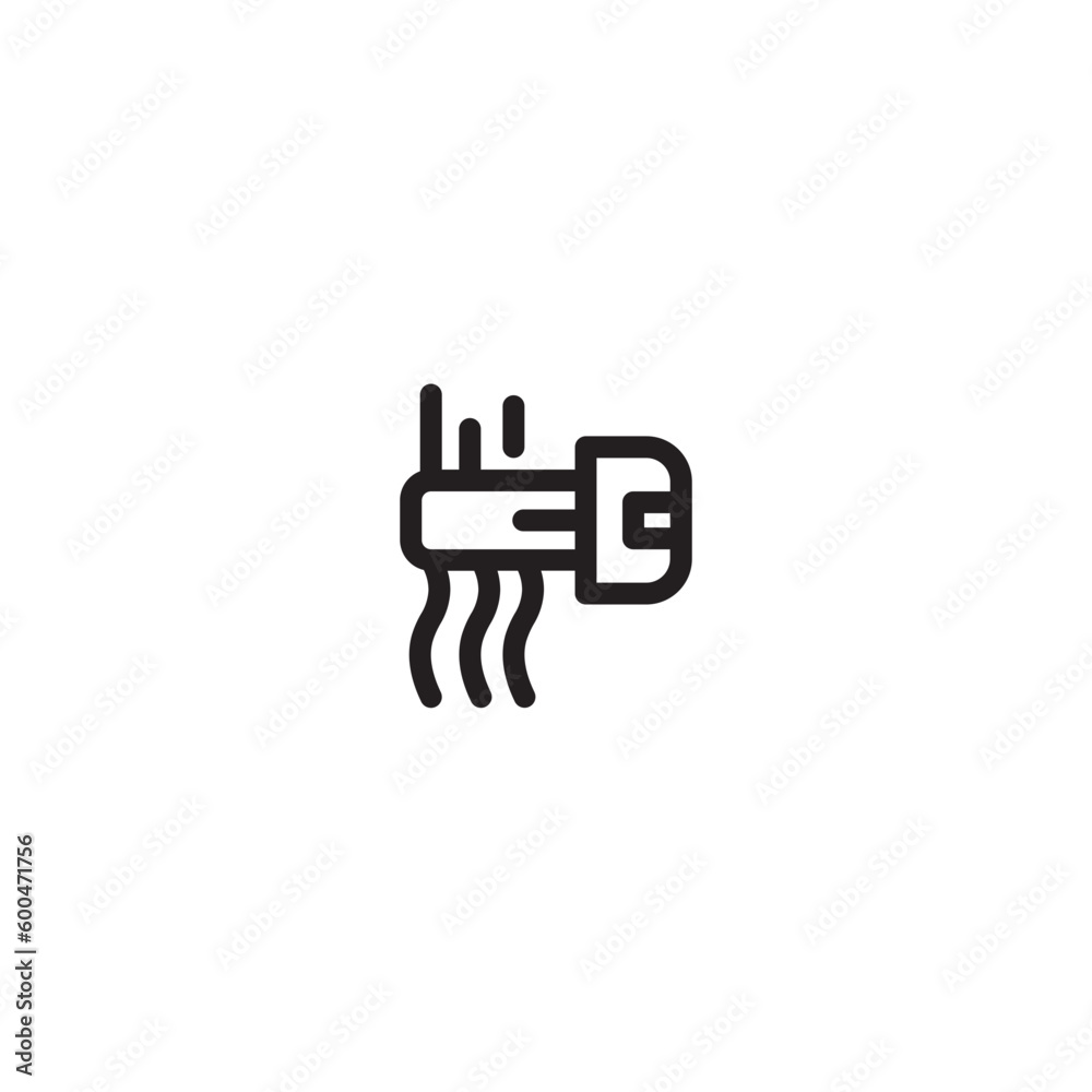 Hair Lady Comb Outline Icon Hair Lady Comb Outline Icon