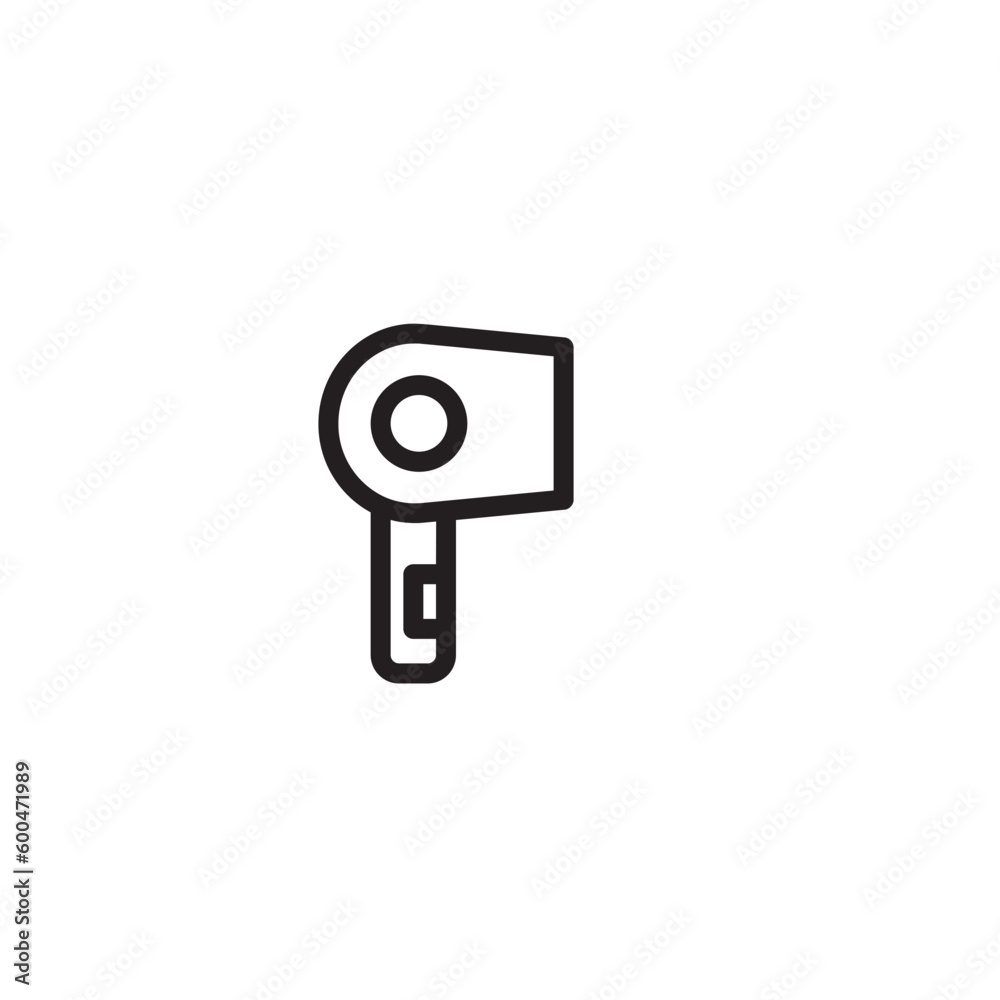Hair Salon Beauty Outline Icon Hair Salon Beauty Outline Icon