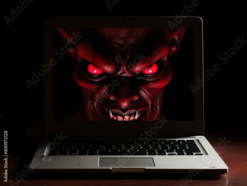 Cybersecurity Teufel im Notebook