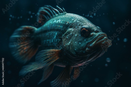 Zodiac sign of the fish. Generative AI