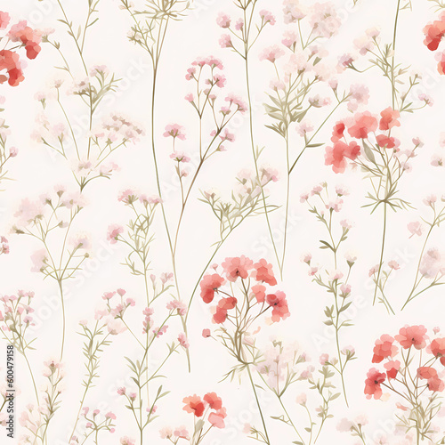 seamless floral pattern © Galina