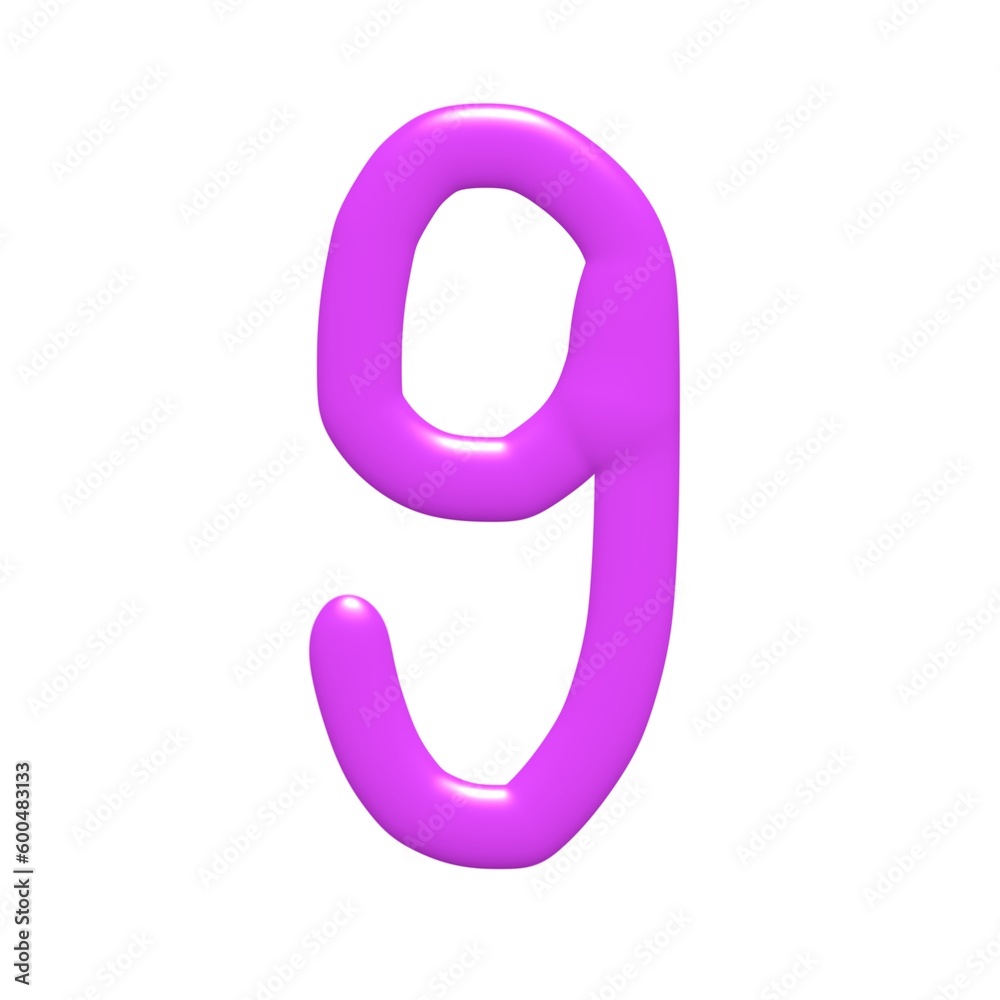 3D convex effect number special character font number 0 - 9 luxury 3D convex effect number special character font number 0 - 9 luxury