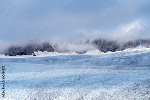 amazing landscape with glaciers and icebergs in summer time © Ondrej