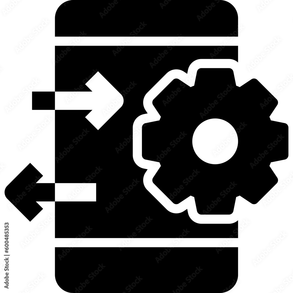 data distribution black solid icon data distribution black solid icon
