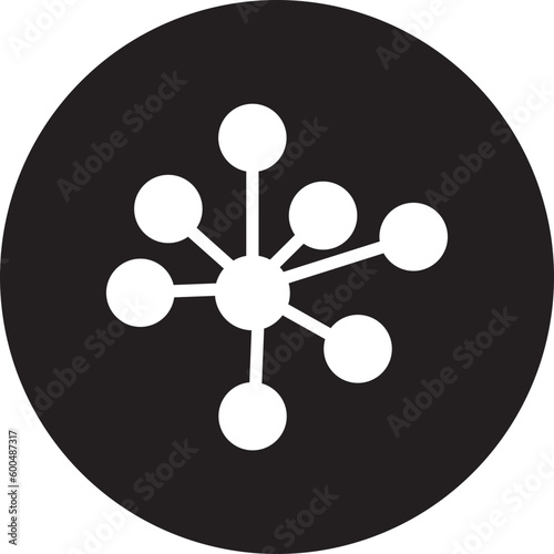 glucose glyph icon