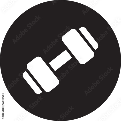 exercise glyph icon