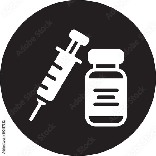 insulin glyph icon