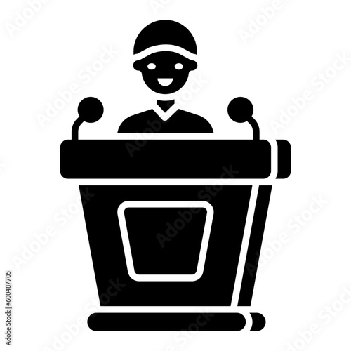 Perfect design icon of speech 