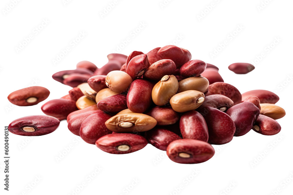 Vegetable Beans on transparent background , Generative Ai Vegetable Beans on transparent background , Generative Ai