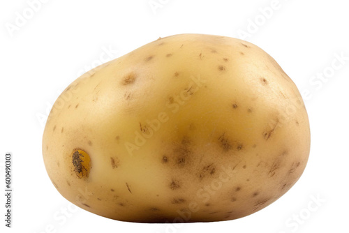 Vegetable potato on transparent background , Generative Ai