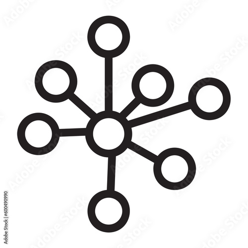 glucose line icon
