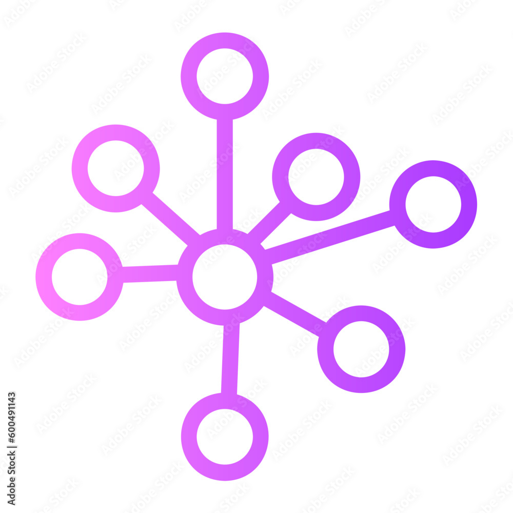 glucose gradient icon glucose gradient icon