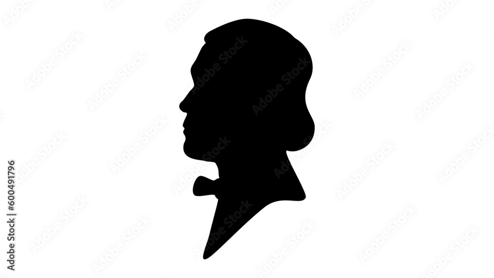 Lewis Carroll silhouette