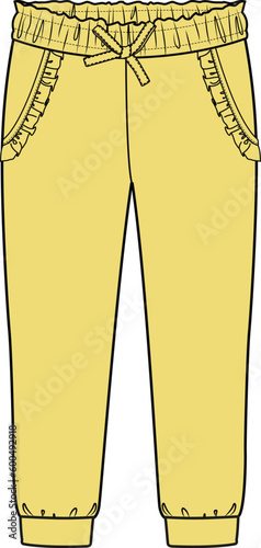 KIDS BOTTOM WEAR TROUSER JOGGER VECTOR