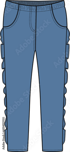 KIDS BOTTOM WEAR TROUSER JOGGER VECTOR