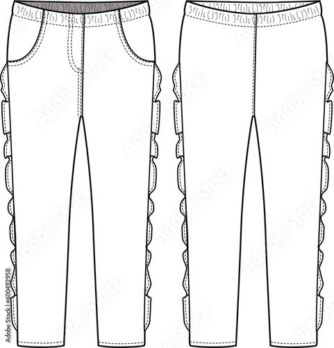 KIDS BOTTOM WEAR TROUSER JOGGER VECTOR