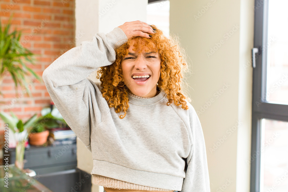 young red hair latin pretty womann at new cool home young red hair latin pretty womann at new cool home