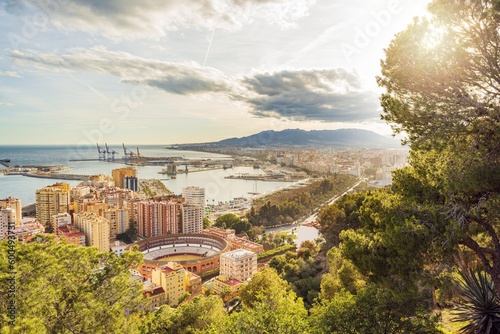 Plaza de Toros La Malagueta is the bullring in Malaga, Spain