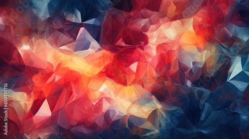 Colored Gemstone Background. Generative  AI  © dDenVil