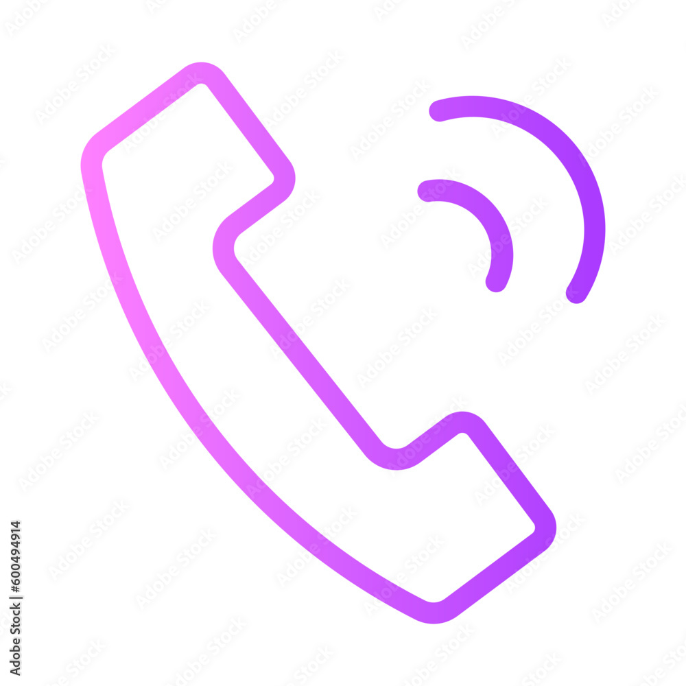 phone call gradient icon phone call gradient icon
