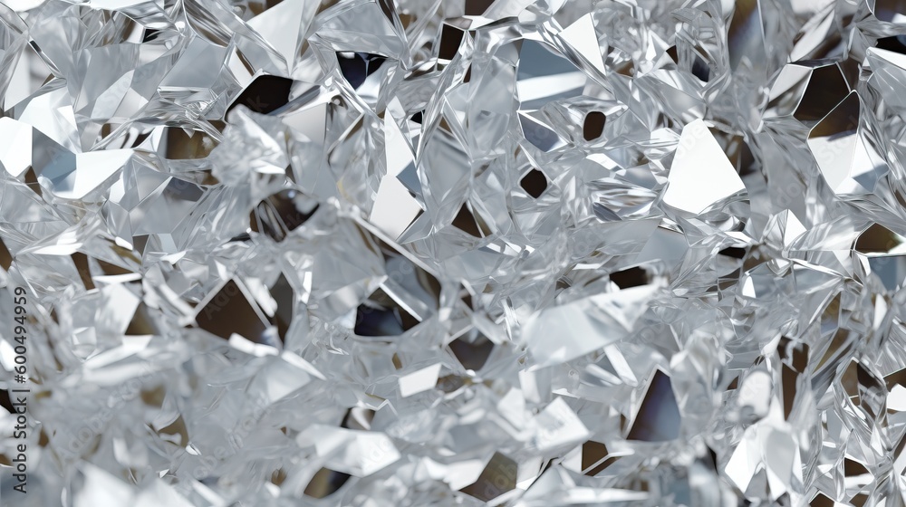 Luxurious Mineral Silver. Generative AI Luxurious Mineral Silver. Generative AI