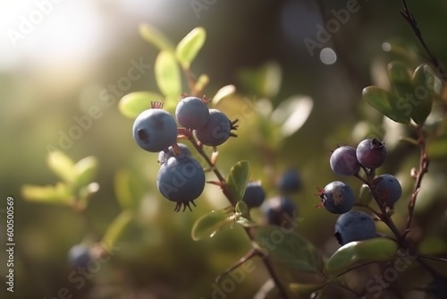 Huckleberries, Generative AI illustrations
