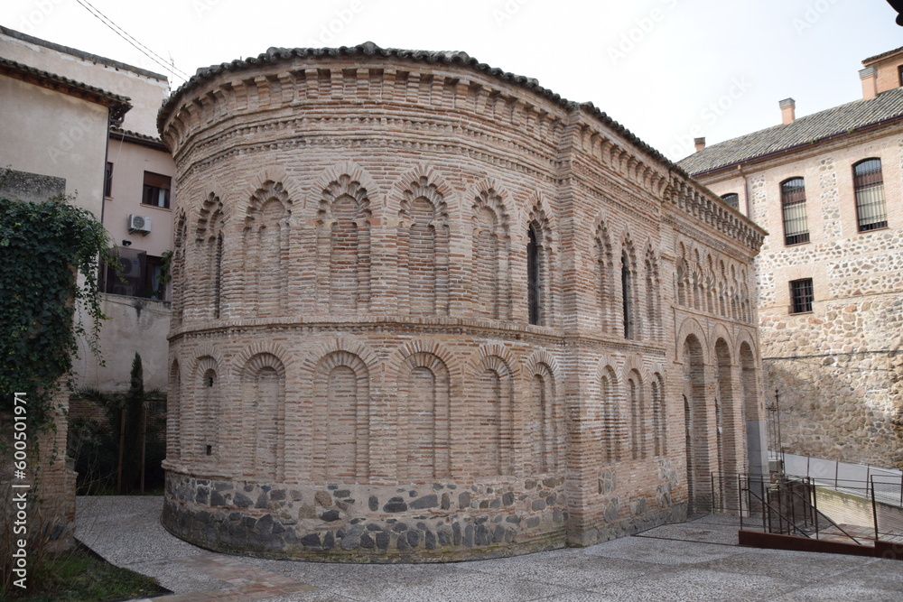 The little church of Cristo de la Luz, formerly a mosque, in Toledo, Spain