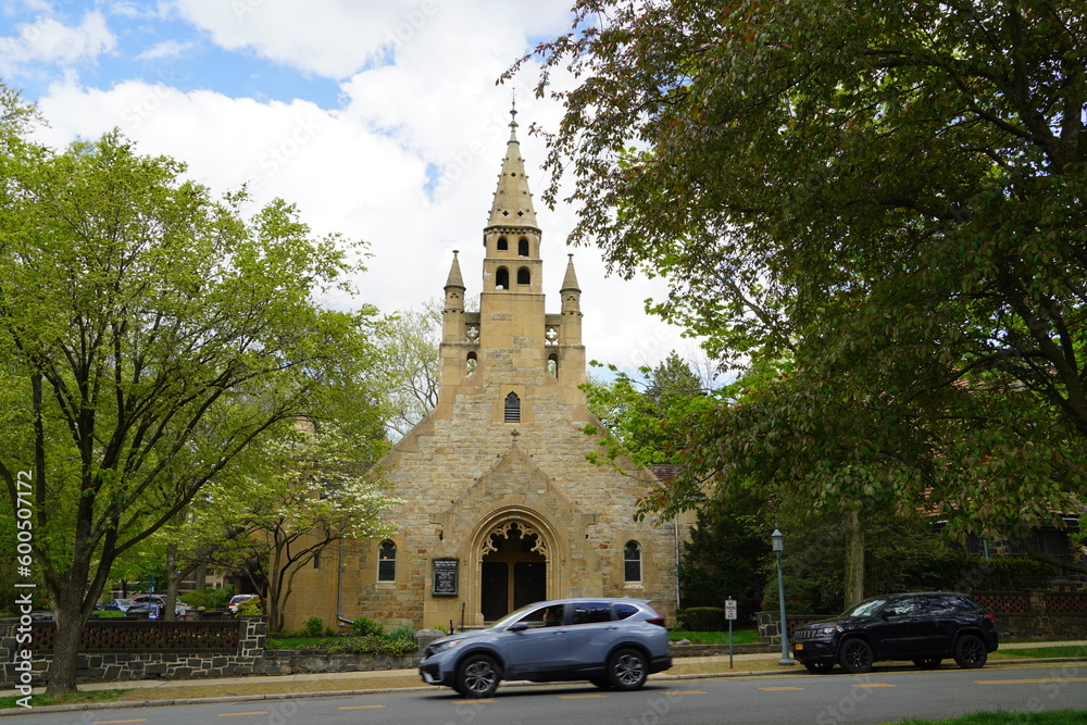 Obraz premium church in the city