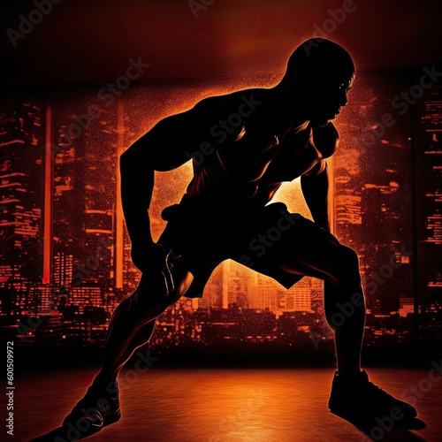 silhouette of a person
