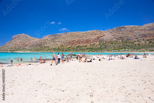 The island Gramvousa and the bay Balos