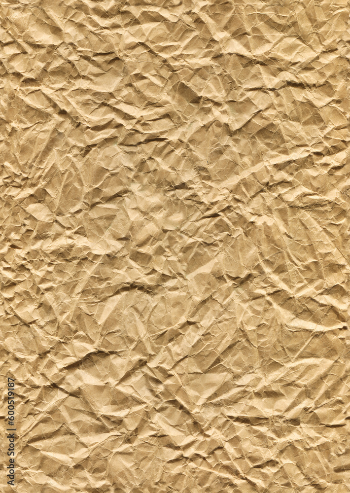 Fototapeta premium the seamless texture crumpled paper